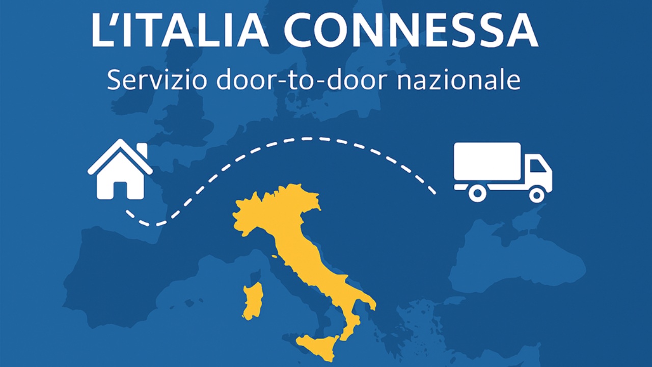 Furgone Truck Service per consegne rapide door-to-door